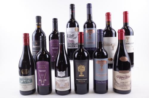 12 BOTTLES SOUTH AFRICAN RED WINE