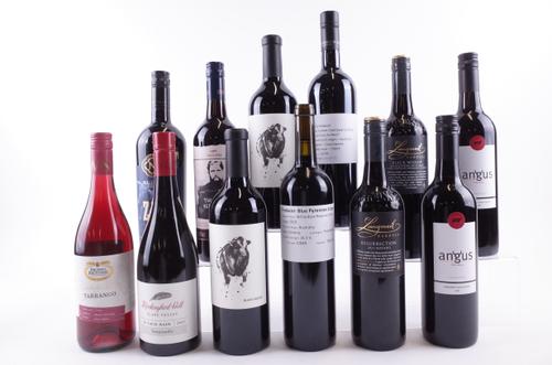 12 BOTTLES AUSTRALIAN RED WINE