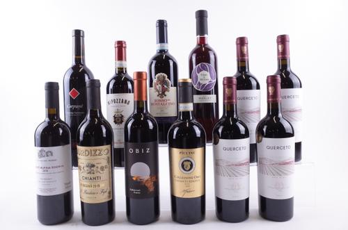 12 BOTTLES ITALIAN RED WINE