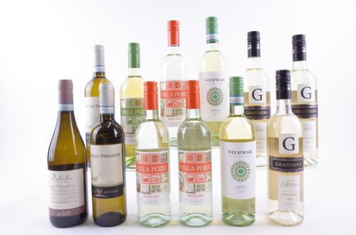 12 BOTTLES ITALIAN WHITE WINE