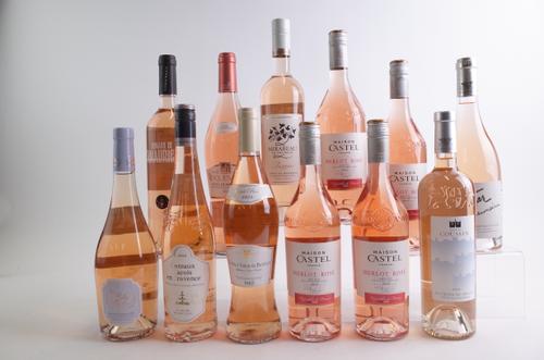 8 BOTTLES PROVENÇAL AND 4 FRENCH ROSÉ WINE