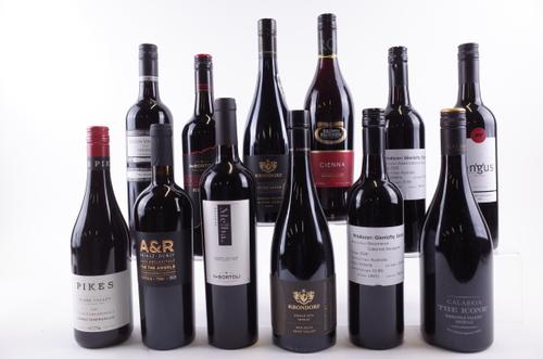 12 BOTTLES AUSTRALIAN RED WINE