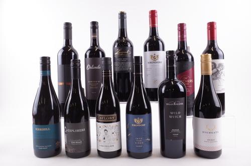 12 BOTTLES AUSTRALIAN SHIRAZ