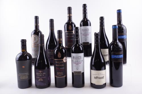 12 BOTTLES PORTUGUESE RED WINE