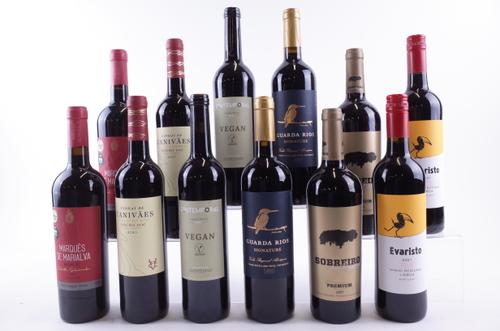 12 BOTTLES PORTUGUESE RED WINE