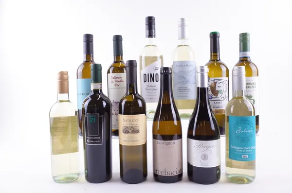 12 BOTTLES ITALIAN WHITE WINE