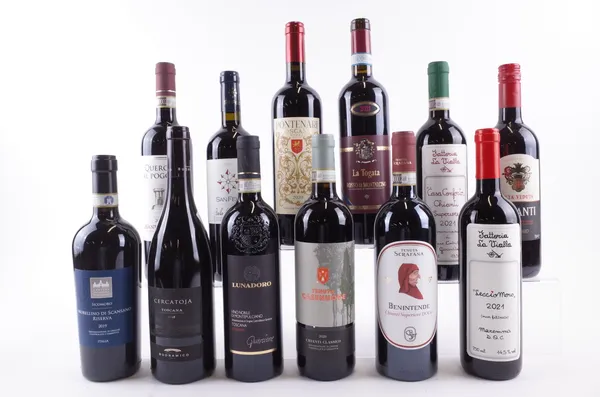 12 BOTTLES OF ITALIAN RED WINE