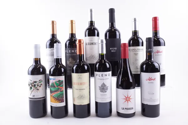 12 BOTTLES SPANISH RED WINE