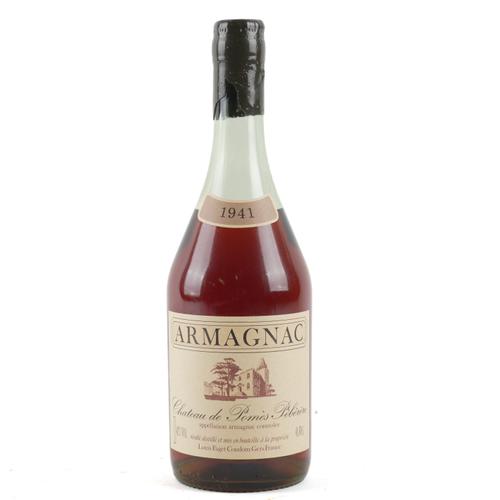 ONE BOTTLE ARMAGNAC 1941