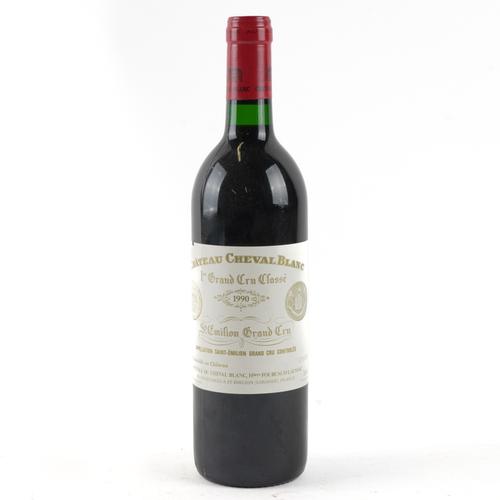 ONE BOTTLE CHATEAU CHEVAL BLANC 1ER GRAND CRU 1990