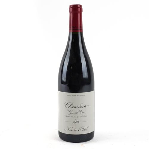 ONE BOTTLE MAISON NICOLAS POTEL CHAMBERTIN GRAND CRU 2006