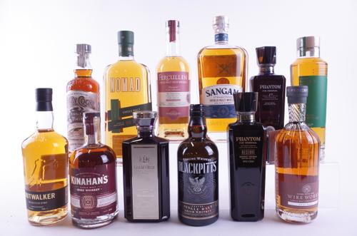 TEN BOTTLES WHISKY AND TWO WHISKY BASED SPIRITS