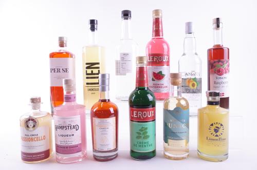 TWELVE BOTTLES VARIOUS LIQUEURS
