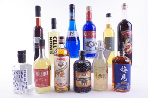 TWELVE BOTTLES VARIOUS LIQUEURS