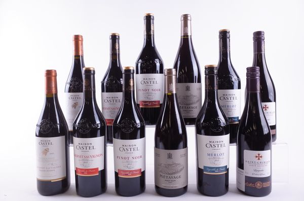 TWELVE BOTTLES LANGUEDOC-ROUSSILLON RED WINE