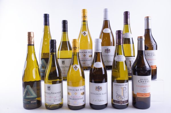 TWELVE BOTTLES FRENCH WHITE WINE