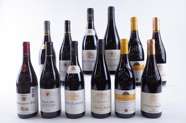 TWELVE BOTTLES RHÔNE VALLEY RED WINE