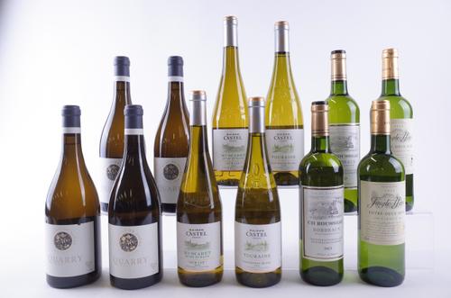 TWELVE BOTTLES FRENCH WHITE WINE