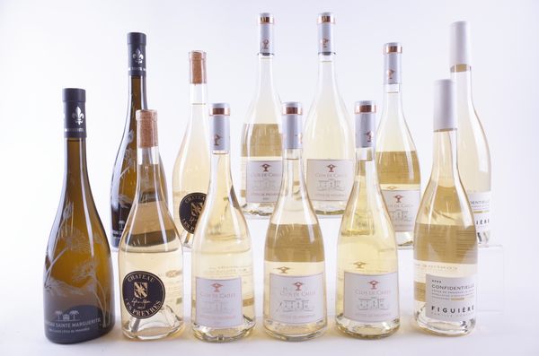 TWELVE BOTTLES PROVENÇAL WHITE WINE