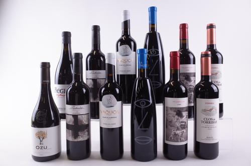 TWELVE BOTTLES SPANISH RED WINE