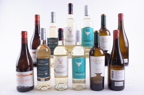 TWELVE BOTTLES SPANISH WHITE WINE