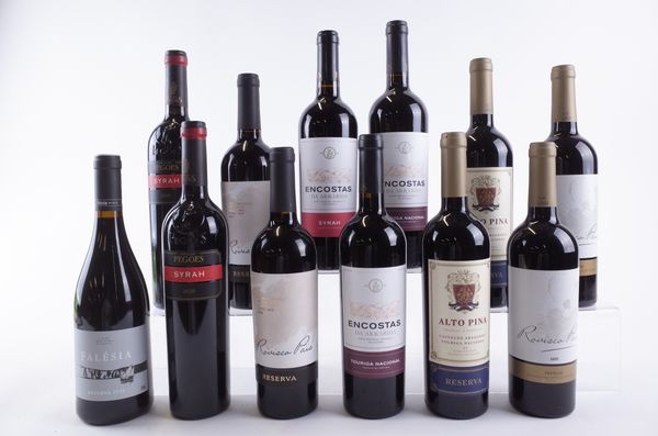 TWELVE BOTTLES PORTUGUESE RED WINE