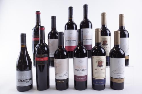 TWELVE BOTTLES PORTUGUESE RED WINE
