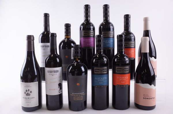 TWELVE BOTTLES PORTUGUESE RED WINE