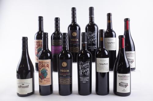 TWELVE BOTTLES PORTUGUESE RED WINE