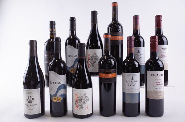 TWELVE BOTTLES PORTUGUESE RED WINE