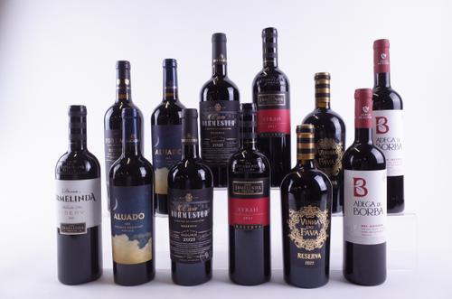 TWELVE BOTTLES PORTUGUESE RED WINE