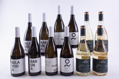 TWELVE BOTTLES MOLDOVAN AND MACEDONIAN WHITE WINE