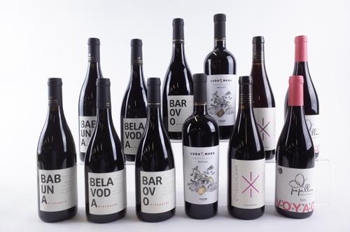 TWELVE BOTTLES EASTERN EUROPEAN RED WINE