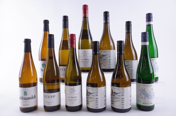 TWELVE BOTTLES GERMAN WHITE WINE