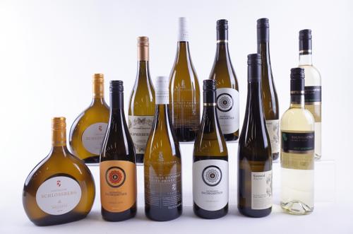 ELEVEN BOTTLES GERMAN AND AUSTRIAN WHITE AND ONE ORANGE WINE