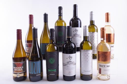TWELVE BOTTLES ROMANIAN AND MOLDOVAN WHITE WINE