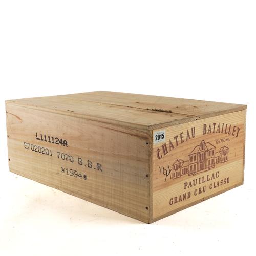 TWELVE BOTTLES CHÂTEAU BATAILLEY PAULLAC GRAND CRU CLASSÉ 1994