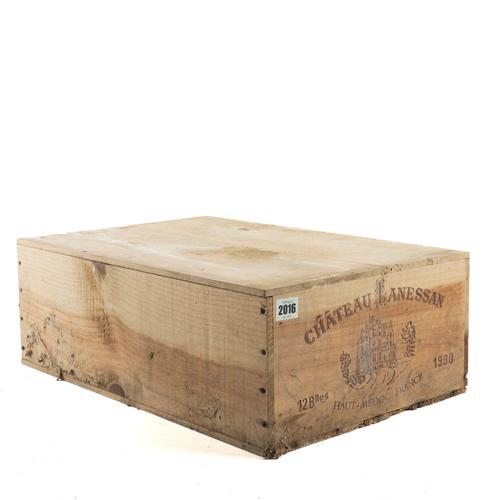 TWELVE BOTTLES CHÂTEAU LANESSAN HAUT-MEDOC 1990