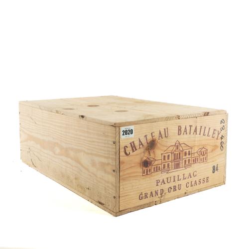 TWELVE BOTTLES CHÂTEAU BATAILLEY PAUILLAC GRAND CRU CLASSÉ 1984
