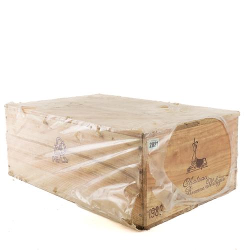 TWELVE BOTTLES CHÂTEAU D'ARMAILHAC (FORMERLY MOUTON BARONNE PHILIPPE) 1983