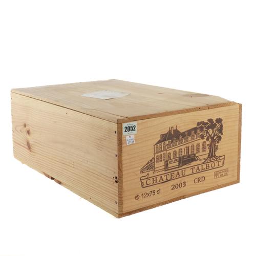 ELEVEN BOTTLES CHÂTEAU TALBOT 2003