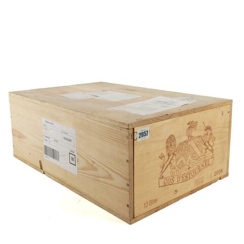 TWELVE BOTTLES CHÂTEAU COS D'ESTOURNEL 2004