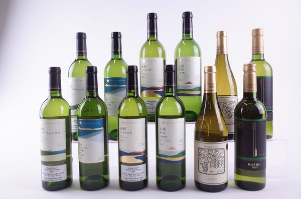 TWELVE BOTTLES JAPANESE WHITE WINE