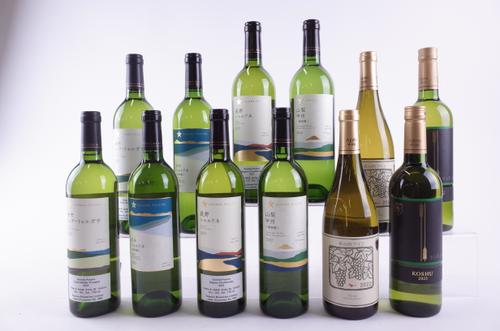 TWELVE BOTTLES JAPANESE WHITE WINE