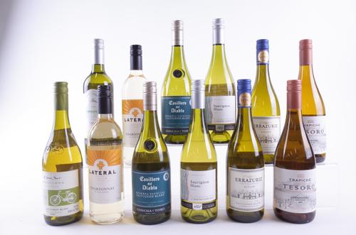TWELVE BOTTLES CHILEAN AND ARGENTINIAN WHITE WINE