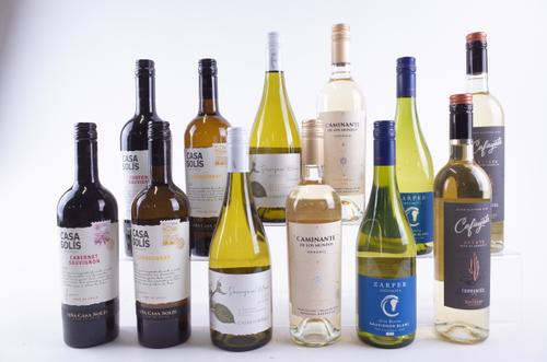 TEN BOTTLES CHILEAN AND ARGENTINIAN WHITE AND TWO RED WINE