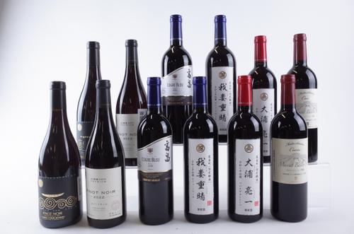 TWELVE BOTTLES JAPANESE RED WINE