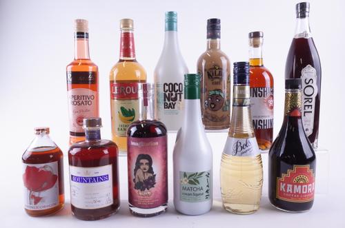 TWELVE BOTTLES VARIOUS LIQUEURS