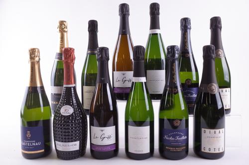 TWELVE BOTTLES CHAMPAGNE