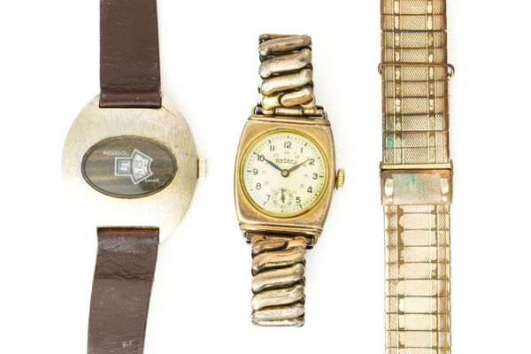TWO WRISTWATCHES (2)